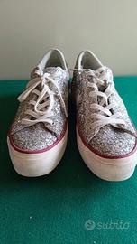 Converse one star argento  tg EUR 37,5 US 7