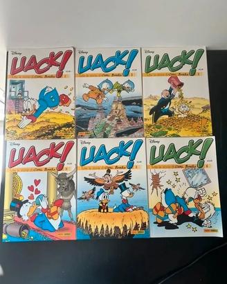 Lotto UACK! 1-6 Storie di Carl Barks Disney