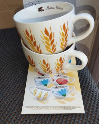 Set tazze Spiga di grano Mulino Bianco 