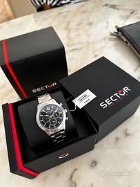 Orologio sector con cartellino