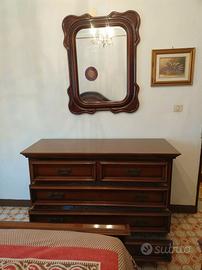 Trittico camera da letto in legno classico