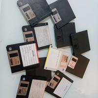 Lotto 11 Floppy Disk 3.5" Alta Densità (HD) - Vint