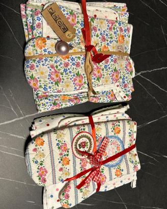 Set cucina canovacci presine guanton Angelica Home