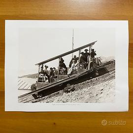Napoli Carrozza della funicolare del Vesuvio 1895