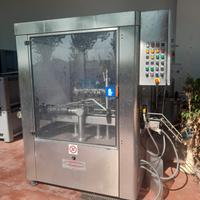 Riempitrice tappatore sciacquatrice