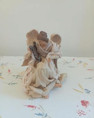 Angelo artigianiale da presepe