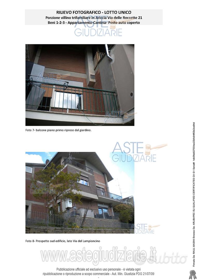 Appartamento – Ariccia, Monte Gentile - Altro