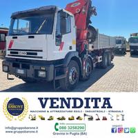 IVECO EUROTRAKKER 340 CON GRU 30M +GIP E CESTELL
