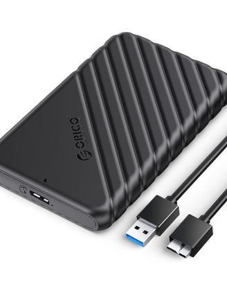 CASE IN ABS PER HARD DISK 2,5" SATA da 7 e 9,5mm. 