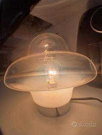 lampada anni 60 in vetro di Murano