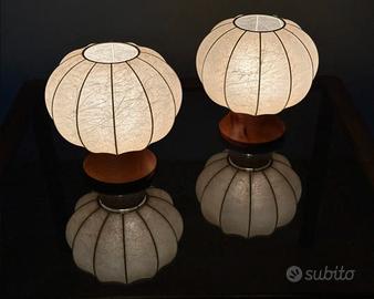 FLOS Set Lampade COCOON e Legno di CASTIGLIONI '60