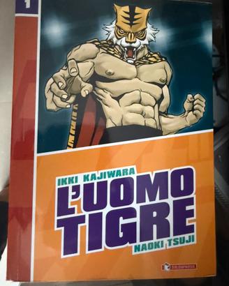 L’uomo tigre (1-15 come nuovi) SALDAPRESS manga