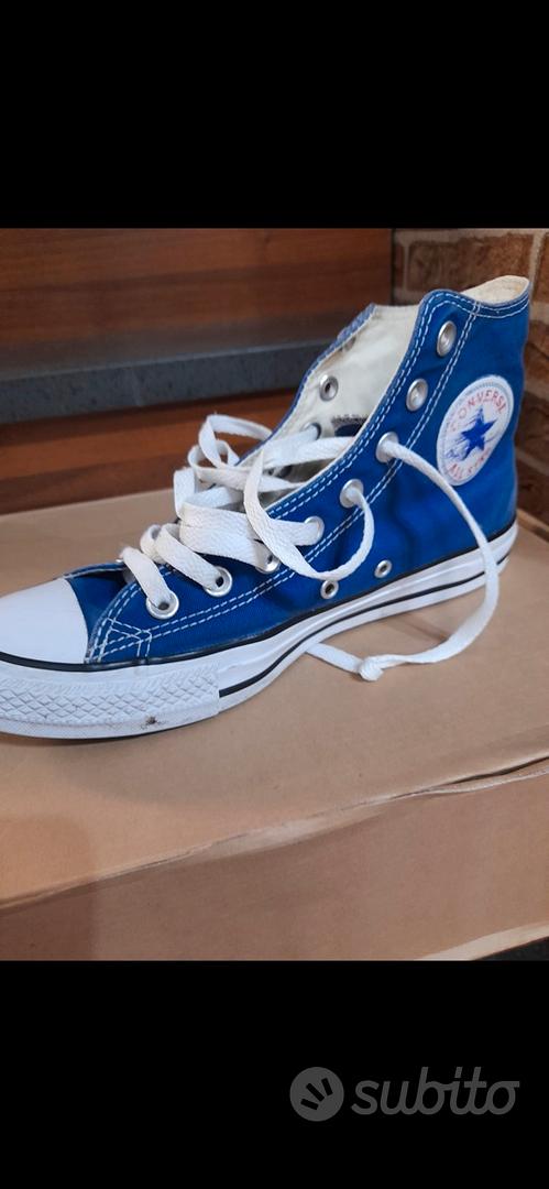 Converse alte blu outlet elettrico