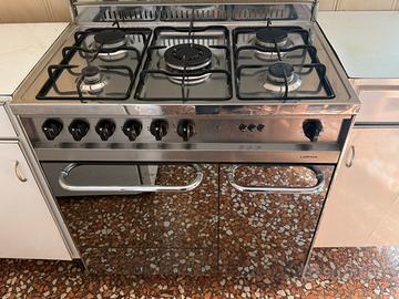 Cucina a Gas LOFRA 5 Fuochi con Forno