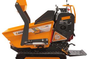 Motocarriola minidumper cingolata PELLICANO 660PRO