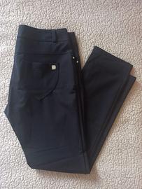 Pantaloni eleganti Rinascimento blu navy taglia M
