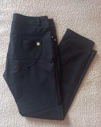 Pantaloni eleganti Rinascimento blu navy taglia M