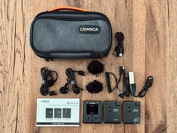 Microfoni wireless professionali BoomX U2