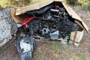 Ducati Supersport 939 incidentata con documenti