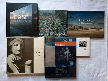 Lotto 6 libri fotografi Ray Man Martinuzzi e altri