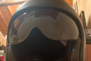 Casco jet iXS nero opaco