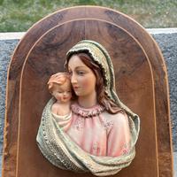 Immagine sacra su base legno