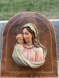 Immagine sacra su base legno