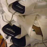 Lotto 10 camicie bianche - taglia M (manica corta)