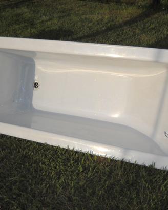 vasca da bagno in vetro resina