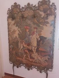 appendiabiti con arazzo epoca 