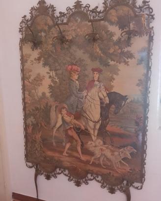 appendiabiti con arazzo epoca 