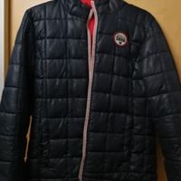 Giacca a vento leggera reversibile taglia L