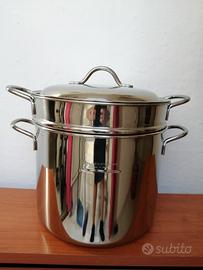 Pastaiola Lagostina in acciaio inox 18/10 made in 