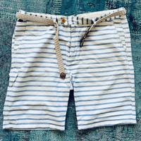 Pantaloncini Scotch & Soda bianchi e azzurri