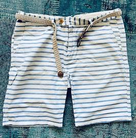 Pantaloncini Scotch & Soda bianchi e azzurri