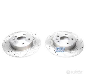 DISCHI FRENO FORATI E SCANALATI PER NISSAN