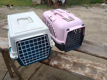 DUE   TRASPORTINI   PER  GATTI