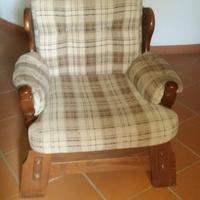 POLTRONE STILE RUSTICO