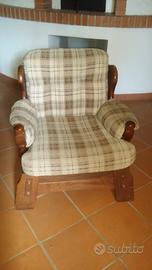 POLTRONE STILE RUSTICO