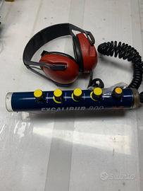 metal detector minelab Excalibur piastreboxcuffie