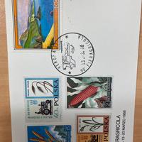 Cartolina postale con francobollo 90’ Fieragricola