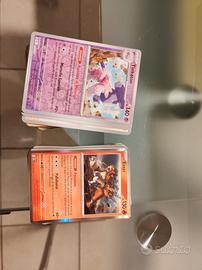 Lotto di 145 Carte Pokemon 