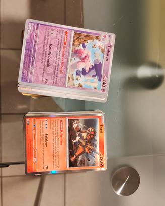 Lotto di 145 Carte Pokemon 