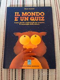 Libro Vintage "Il mondo è un quiz" - (1992)