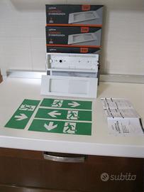 Lampade di emergenza a led 4 pezzi 49 euro