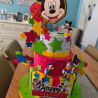torta finta topolino Disney 