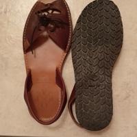 Sandali vero cuoi spagnoli tg 40