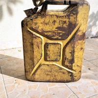 tanica carburante esercito inglese 1943