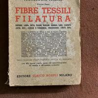 Tecnologia Tessile Vol. I. Fibre tessili filatura