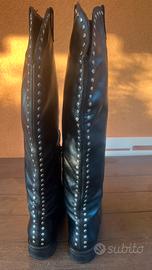 ottimi stivali barca in pelle